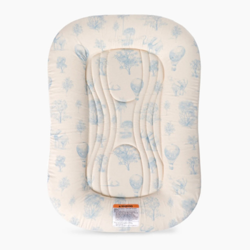 Infant Lounger Wave | Blue Toile