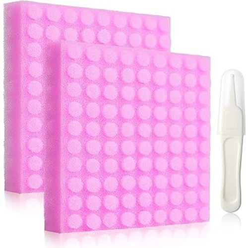Replacement for NozeBot Electric Baby Nasal Aspirator Filters, 180Pcs Baby Nose Cleaner Hygiene Filters with Nose Cleaning Tweezer for Infants and Toddlers Boys Girls (Purple)