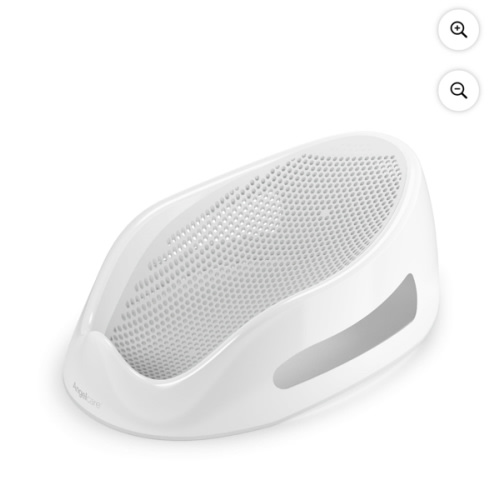 Angelcare Baby Bath Support, Aqua, for babies less than 6 months of age, Made in Canada