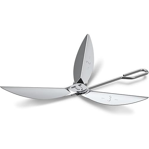 22-1/2-Inch One-Touch Cleaning System Kit for Weber Grill Parts, 7444 Weber Grill Replacement Parts, Thicker, Sturdy, Heat Resistant, Easy to Install, Silver