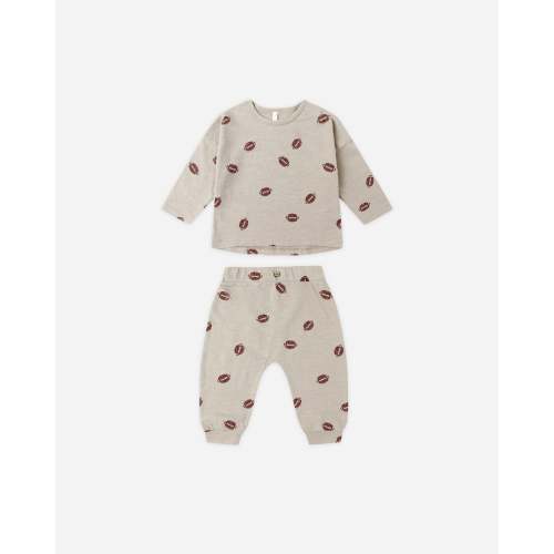 Tee + Pant Set || Footballs – Rylee + Cru