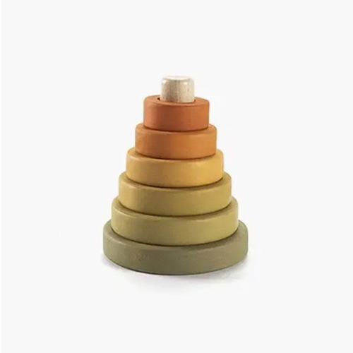 Wooden Mini Ring Stacker