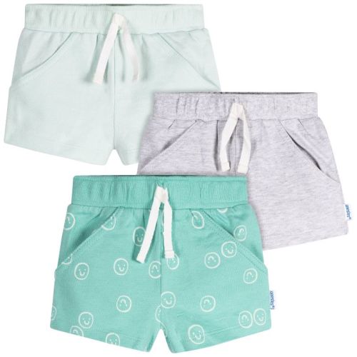 Onesies Brand Baby Gender Neutral 3-Pack Pull-On Shorts