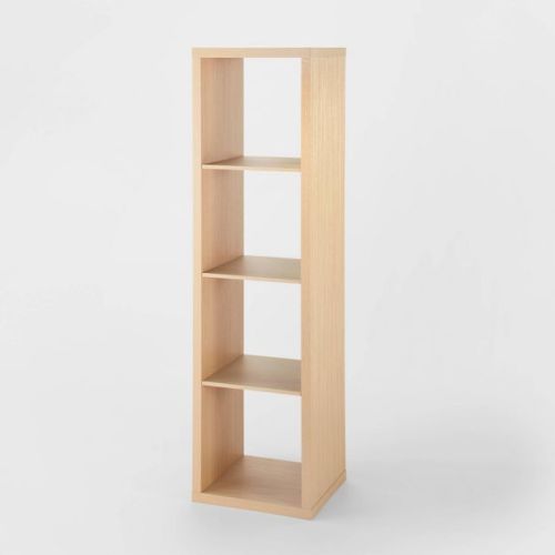 13'' 4 Cube Vertical Organizer Natural - Brightroom™