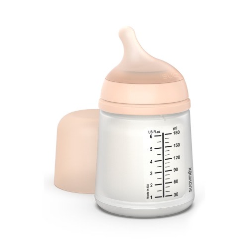Suavinex Zerø.Zerø™ 2-Pack Adaptable Flow Small Anti-Colic Bottle, One Size