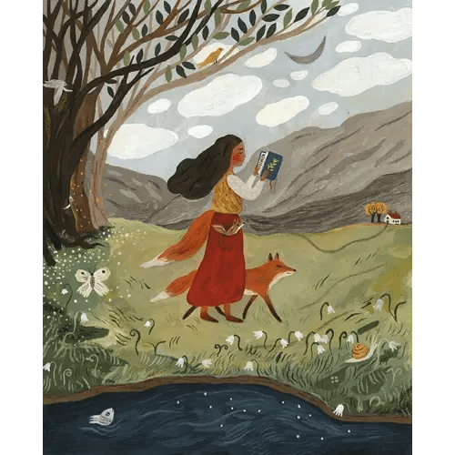 Out of the Forest - Print 24 x 19.5 cm — tijanadraws