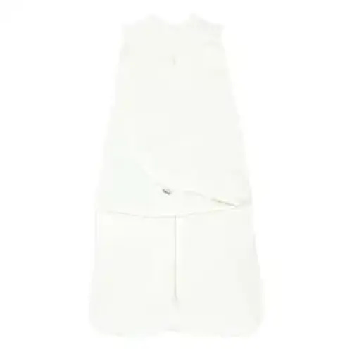 HALO 100% Cotton Sleepsack Swaddle, 3-Way Adjustable Wearable Blanket, TOG 1.5, Cream, Newborn, 0-3 Months