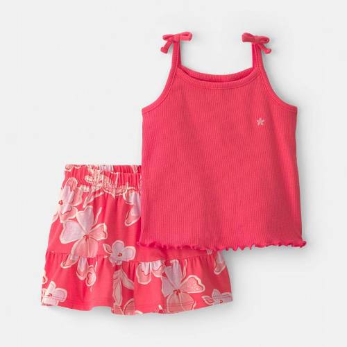 Baby Girl Carter's 2-Piece Floral Top & Skirt Set