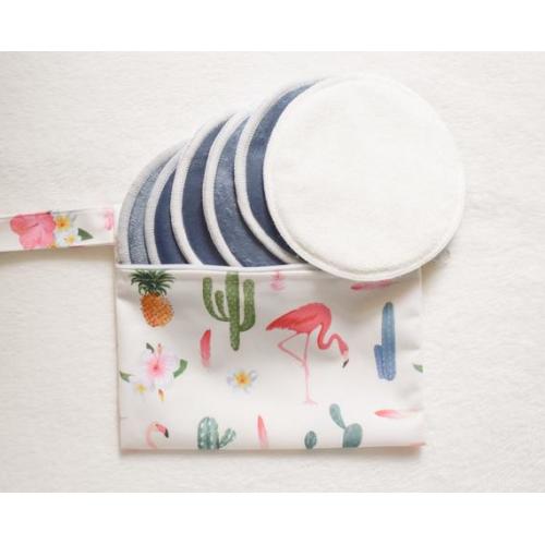 Reusable Organic Bamboo Nursing Pads
,
Mixed (1 of each)
,
Floral