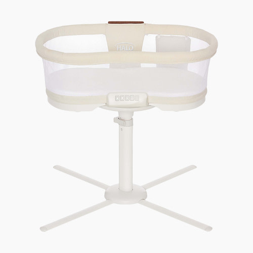 Halo Luxe Plus Bassinest Swivel Sleeper - Ivory Linen