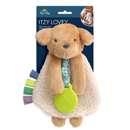 Lovey Plush and Teether Toy | Puppy
