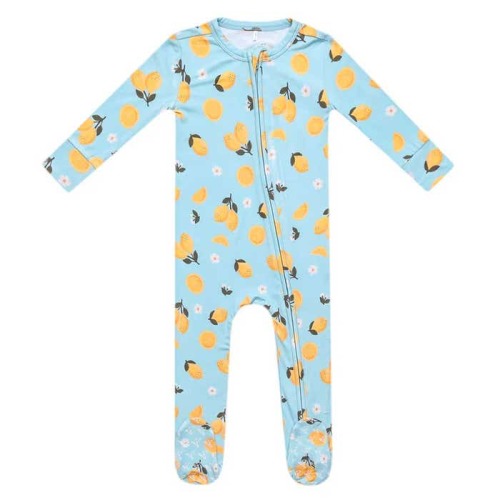 Bamboo Zip-Up Footie