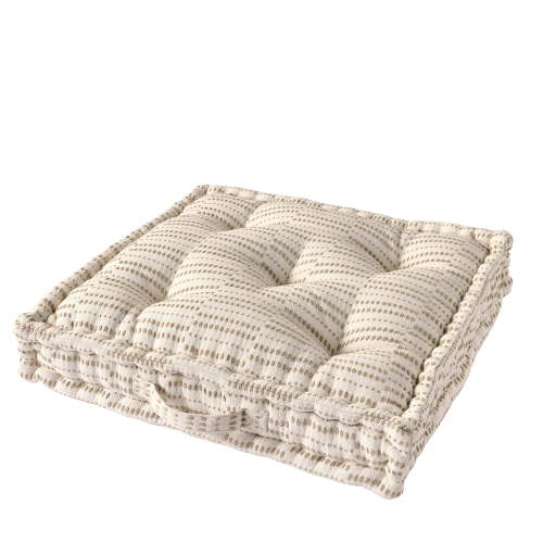 Better Homes & Gardens Decorative Floor Cushion with Polyester Fiber - 24" x 24" x 4"