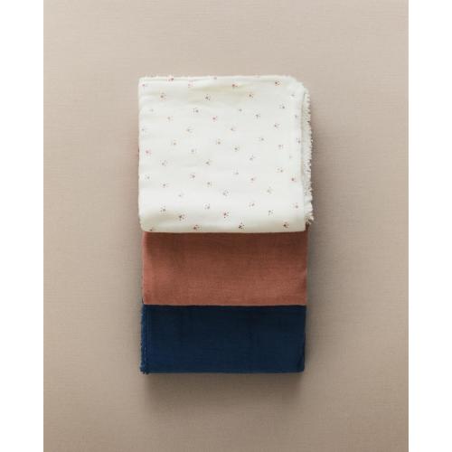 MINI FLORAL BABY TOWEL (PACK OF 3) | Zara Home United States of America