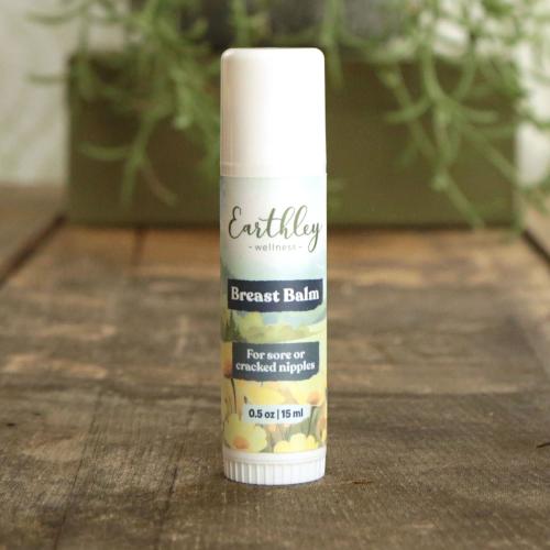 Breast Balm Herbal Salve - To Soothe Sore Nipples | Natural Wellness | Earthley | Earthley Wellness