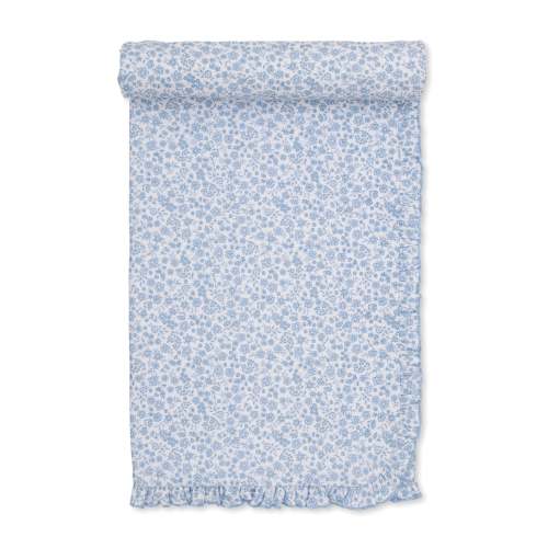 Fall Blooms Blue Blanket