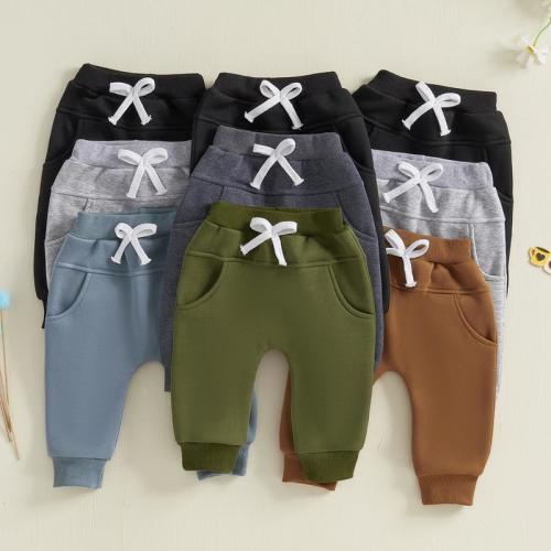 Toddler Baby Boys Sweatpants 3 Pack Solid Color Elastic Wais - TikTok Shop