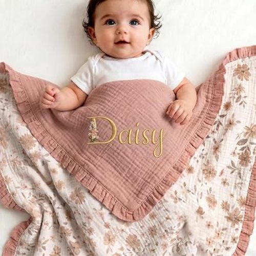 Personalized Baby Blanket “Willow “