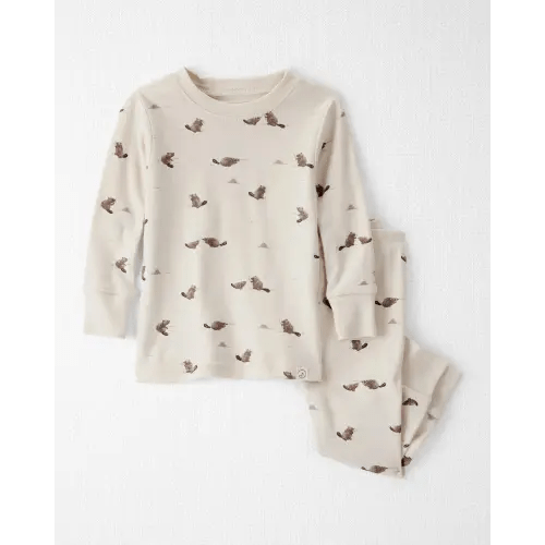 Baby Organic Cotton Pajamas in Beaver Creek Print - Little Planet | Carter's