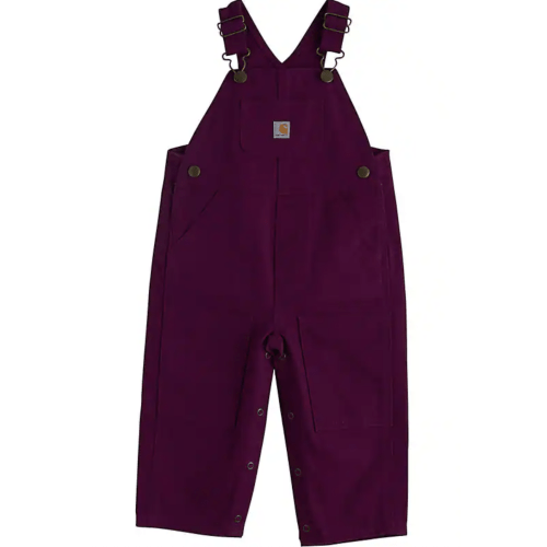 Girls' Loose Fit Canvas Bib Overall Carhartt