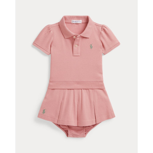 Stretch Mesh Polo Shirt & Skort