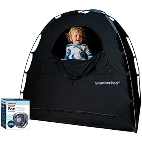 SlumberPod SlumberPod and Fan - Black