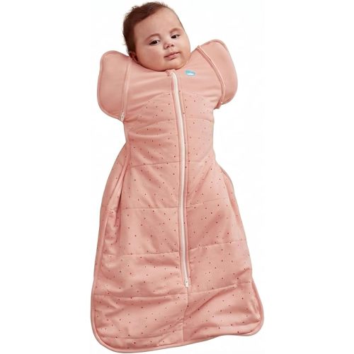 Love to Dream Swaddle Up Transition Bag | 2.5 TOG, 13-19 lbs, Rose Pebbles