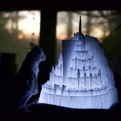 The Lord of the Rings Minas Tirith Lamp  NEW 9 Mode - Etsy