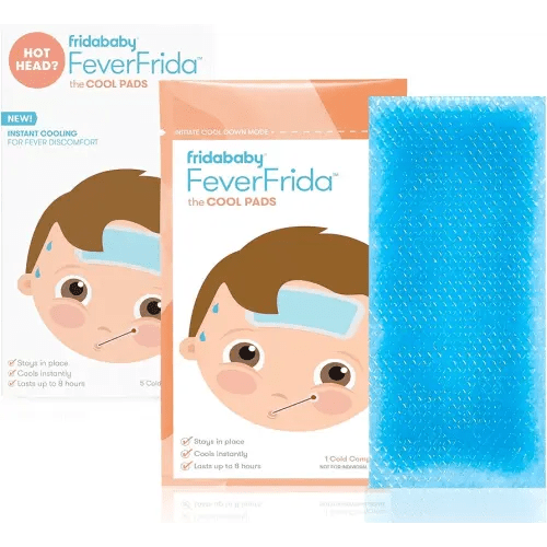 Frida Baby Cool Pads, Fever Patch for Kids, Fever Reducer, Discomfort & Headache Relief, 5 Count