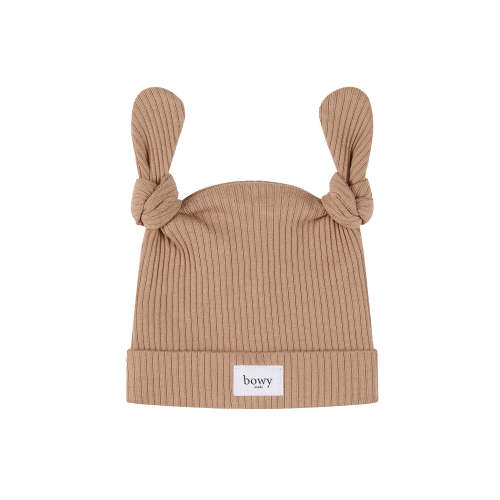 Double Knot Beanie - Chocolate