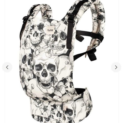 Skulls - Cotton Free-to-Grow Baby Carrier – Baby Tula US