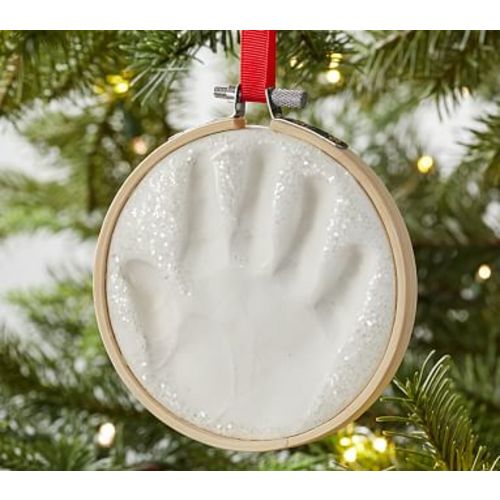 Baby Handprint Keepsake Christmas Ornament Kit
