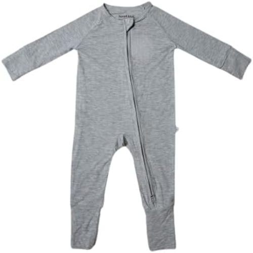 Ribbed Bamboo Baby Romper, Ribbed Bamboo Baby Pajamas & Loungewear–Newborn- 12-Months Gender Neutral Essentials