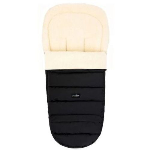 Cover Baby 0-3 Years Arctic Organic Wool Adjustable Footmuff in Black