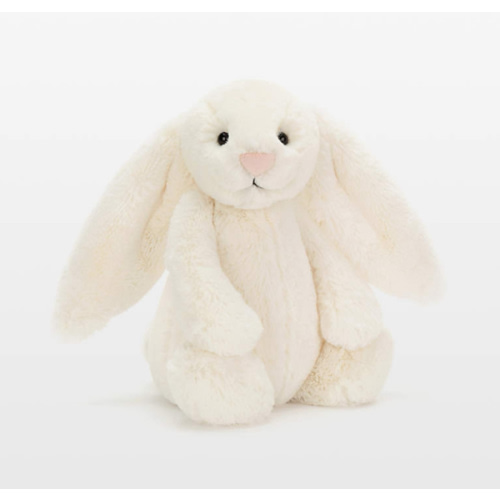 Jellycat ® White Bunny Kids Stuffed Animal