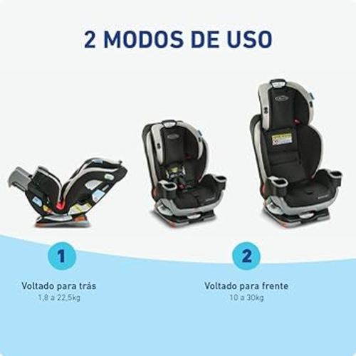 Graco Extend2Fit Convertible Baby Car Seat, Rear and Forward Facing, Adjustable Extension Panel for Extra Legroom, Redmond