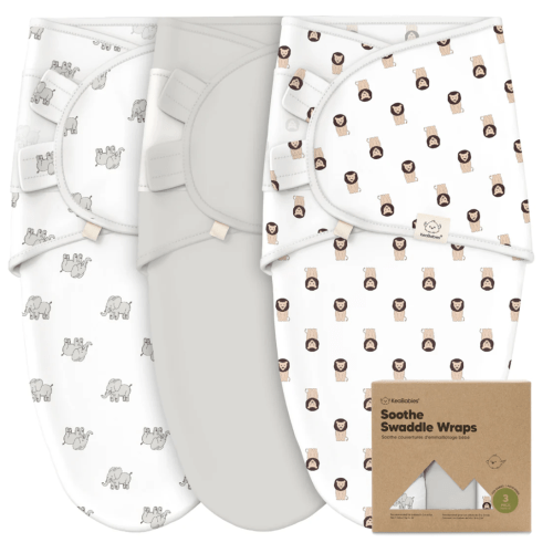 3-Pack Soothe Swaddle Wraps