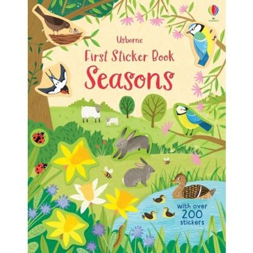 First Sticker Book Seasons - (First Sticker Books) by Holly Bathie (Paperback)