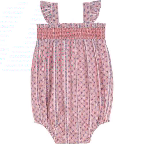 baby girls rosa vine smocked bubble romper - Minnow | Maisonette