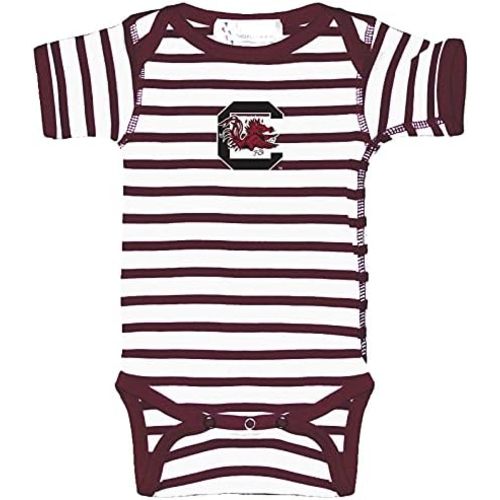 Two Feet Ahead Striped Baby Bodysuit Creeper Baby Boy Clothes for Newborn infants Sizes 0-3M 6M 12M