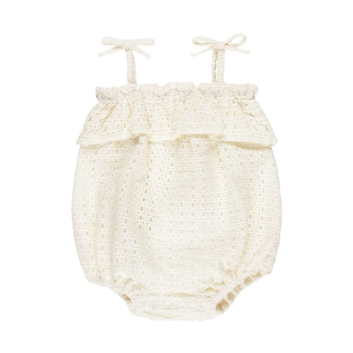 Ruffle Cotton Bodysuit, 18-24M