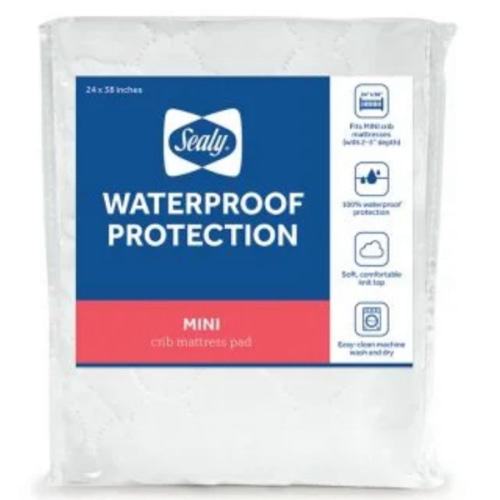 Sealy Waterproof Protection | Crib Mattress Protector | Sealy Baby