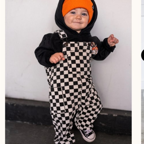 Classic Checker Overalls