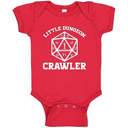 Little Dungeon Crawler Baby Bodysuit/Toddler T-Shirt Cute RPG Baby Clothing