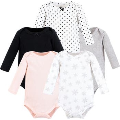 Thermal Long Sleeve Bodysuits, Newborn