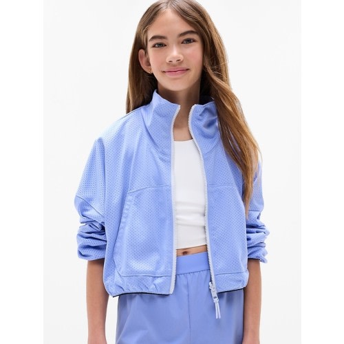 Athleta Girl Reversible Mesh Windbreaker