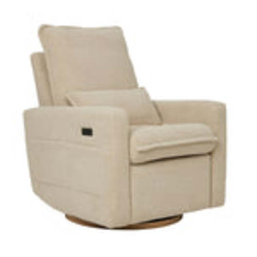 Louie Electric Recliner Glider Nursery Chair in Coconut Teddy | IL Tutto | iL Tutto