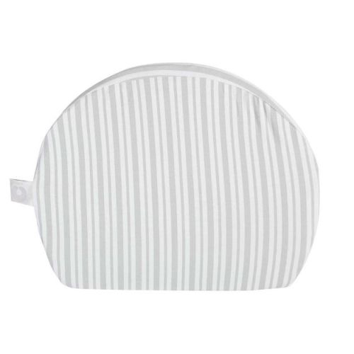 Boppy Pregnancy Pillow Support Wedge, Gray Modern Stripe: Indoor Use, Cotton & Spandex, Foam Fill