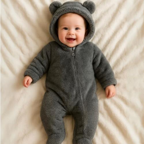 Baby Snowsuit | Warm Insulated Zip-Up Design | Easy On & Off for Little Ones – Beekee