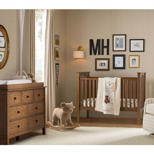 Kendall 7-Drawer Dresser & Topper Set Aged Oak (55w x 19d")